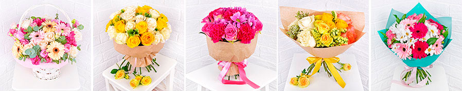 Букеты с доставкой в Магнитогорске от Гранд-Флора